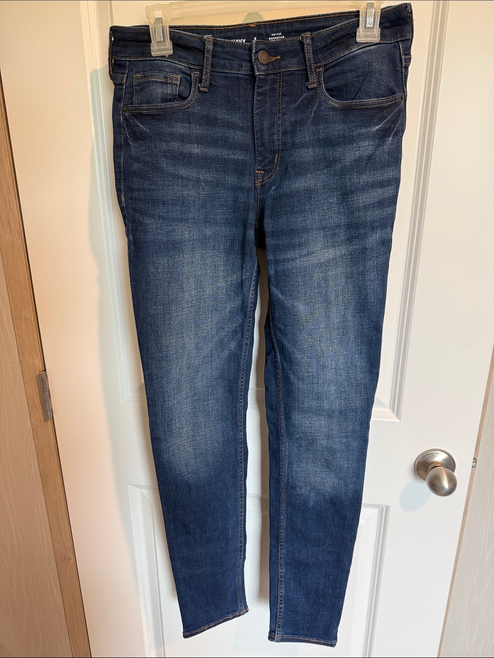 Old Navy Women’s Skinny Jeans - Dark Blue Wash